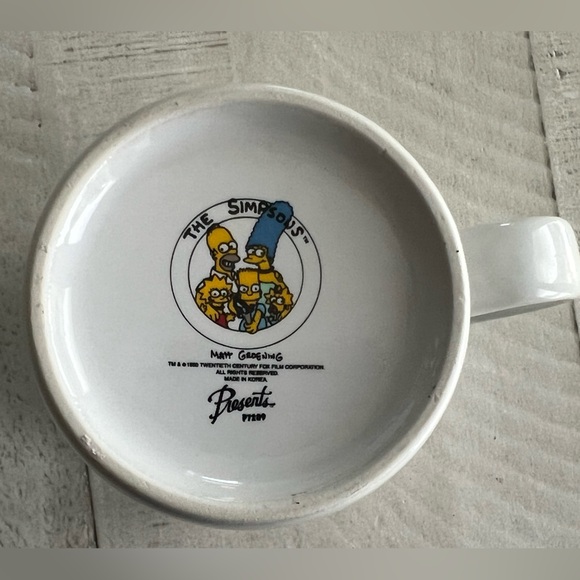 Rare Vintage Maggie Simpson Baby Face Coffee Mug by Matt Groening The Simpsons - Picture 7 of 8